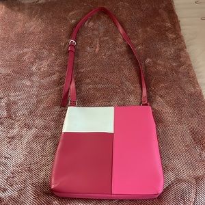 Vera Bradley Pink Colorblock Crossbody Purse